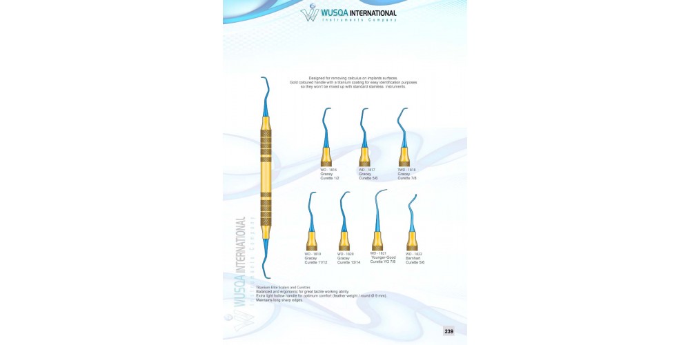 Periodontology Instruments 